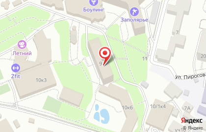 Салон красоты Сакура в Центральном районе на карте