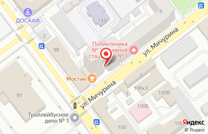 Группа компаний Петролеум Трейдинг на улице Мичурина на карте