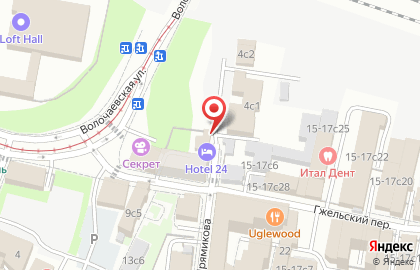 Гостиница City Hotel на карте