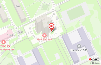 Парикмахерская на проспекте Солидарности, 9 к3 на карте