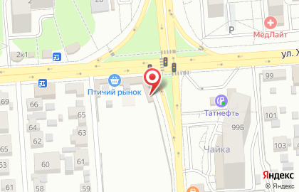 Магазин Рыбацкая лавка в Коминтерновском районе на карте