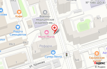 Ресторан Оазис на Преображенской площади на карте