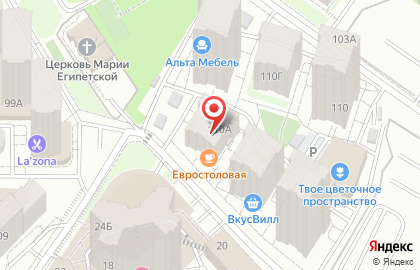 Оптика Lux в Октябрьском районе на карте