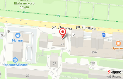 Банкомат СберБанк на улице Ленина, 25 в Первоуральске на карте