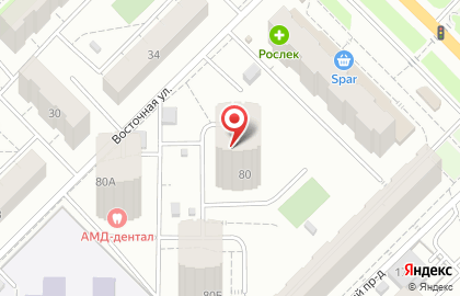 ООО Леспром на Восточной улице на карте