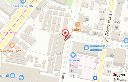 Магазин Ковровый Дом на улице Фильченкова на карте