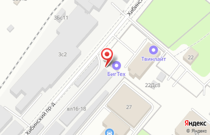 Автостоянка Мгса в Ярославском районе на карте
