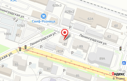 Автоаптека в Железнодорожном районе на карте