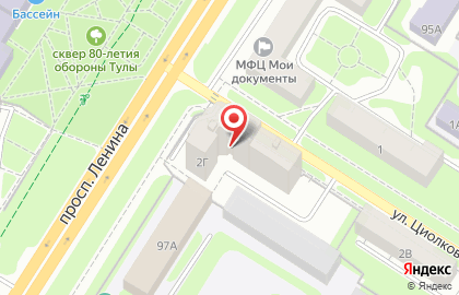 Аварийно-замочная служба Срочная Замочная на улице Циолковского на карте