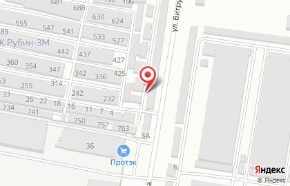 Шиномонтажная мастерская в Железнодорожном районе на карте