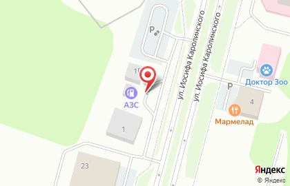 АЗС в Сургуте на карте