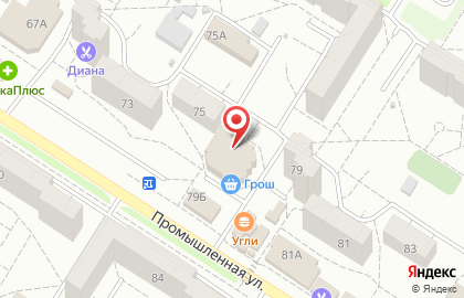 Банкомат Поволжский банк Сбербанка России на Промышленной улице, 79а на карте