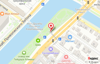 Банкомат СберБанк в Астрахани на карте