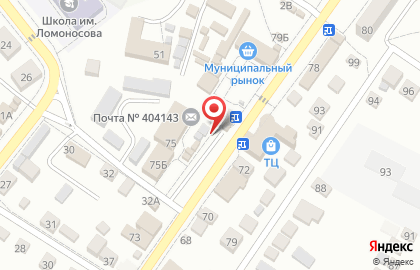 Цветочный магазин в Волгограде на карте
