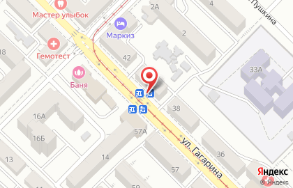 Fotocentr на улице Гагарина на карте