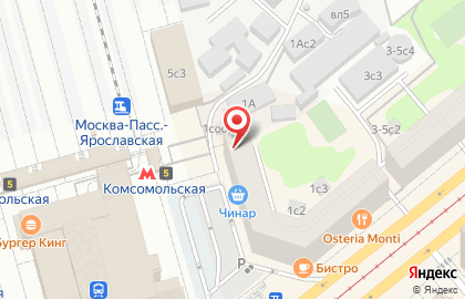 Ресторан Ренессанс в Красносельском районе на карте