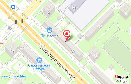 Биолайф Экспресс на Краснопутиловской улице на карте
