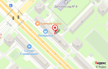 Парикмахерская на Краснопутиловской на карте