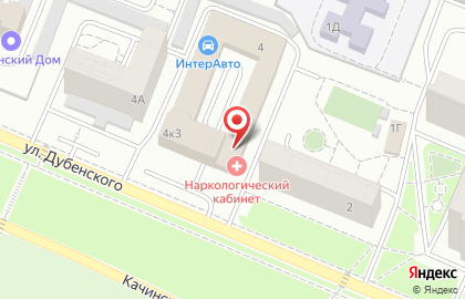 Парикмахерская в Красноярске на карте
