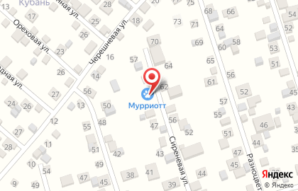 Гостиница для животных Мурриотт на Сиреневой улице на карте