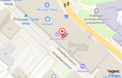Магазин BNA Professional на Петербургской улице на карте