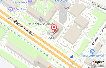 Отделение Пенсионного фонда РФ по Тверской области на карте