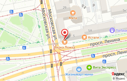 Магазин товаров для рукоделия Пряха в Верх-Исетском районе на карте