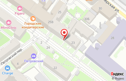 Городские кондитерские №1 на улице Красного Курсанта, 25 на карте