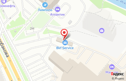 Мойка самообслуживания Bkfcarwash на улице Щербакова на карте