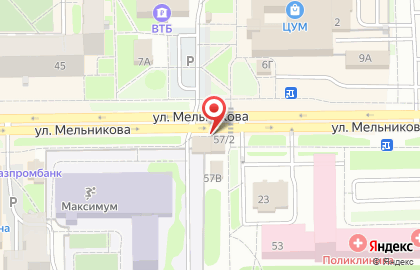 Салон связи Связной в Тобольске на карте
