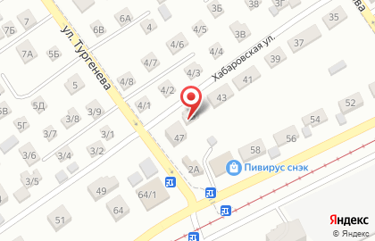 Столярный цех на Хабаровской улице на карте