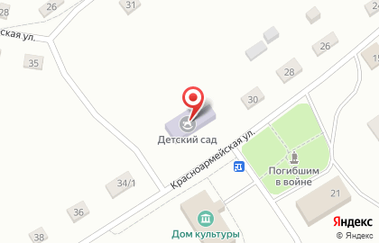 Детский сад с. Мазунино на карте