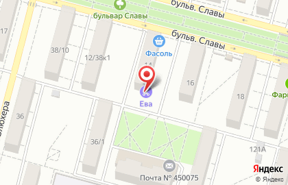 Парикмахерский салон Ева в Орджоникидзевском районе на карте