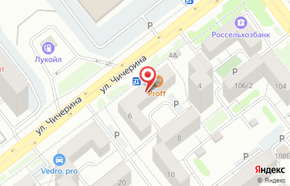 Банкомат, Центрально-Черноземный банк Сбербанка России, ОАО, Тамбовское отделение на улице Чичерина на карте