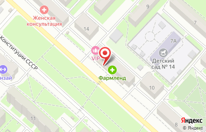 Ателье МастерОк на улице Конституции СССР на карте