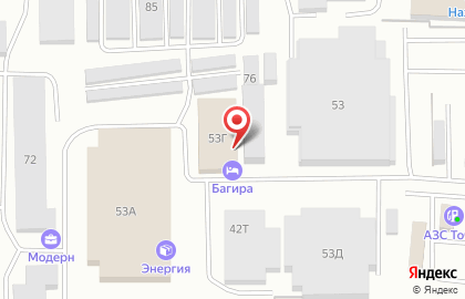 Гостиничный комплекс Багира на карте