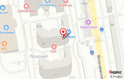 Клининговая компания Уют Сервис в Октябрьском районе на карте