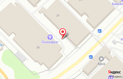 Киоск по продаже хлебобулочных изделий на Заводской улице на карте