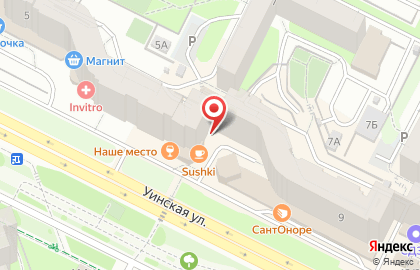 Центр паровых коктейлей Берлога в Мотовилихинском районе на карте