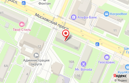 Магазин суши Суши wok на Московском проспекте на карте