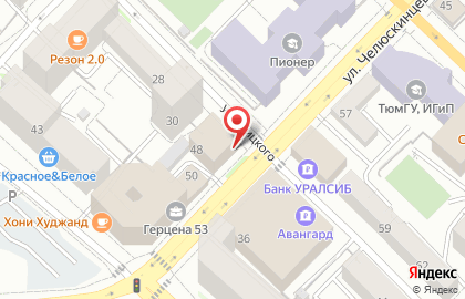 Страховое акционерное общество Гефест на улице Челюскинцев на карте
