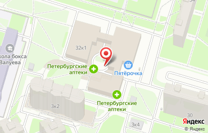 Королевская школа Go-Go Шоколад на метро Приморская на карте