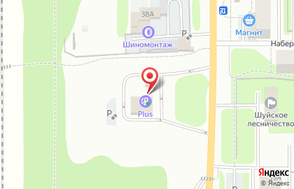 Plus на Фабричной улице на карте