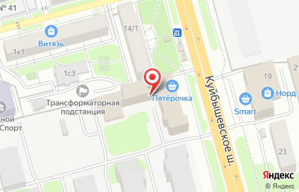 СберБанк России на Куйбышевском шоссе на карте