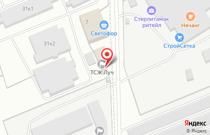 Торговый дом Лидер на Днепровской улице на карте