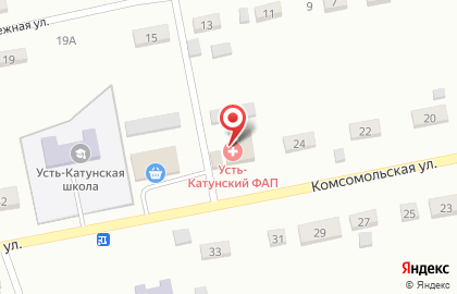 Почта России в Барнауле на карте