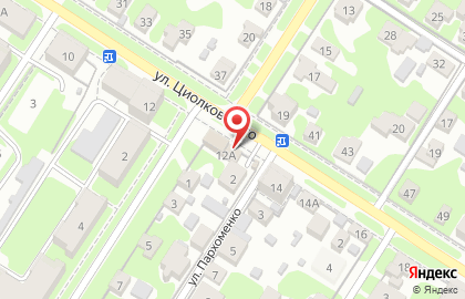 Бар-магазин Алко24 на улице Циолковского на карте