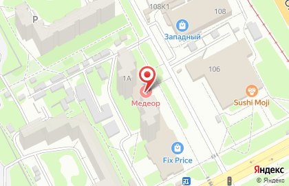 Банкомат Банк Москвы, Курский филиал на проспекте Дружбы, 1а на карте
