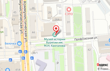 Музей истории Бурятии им. М.Н. Хангалова Национальный музей Республики Бурятия на карте