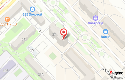 Магазин Мясо на улице Патриотов на карте